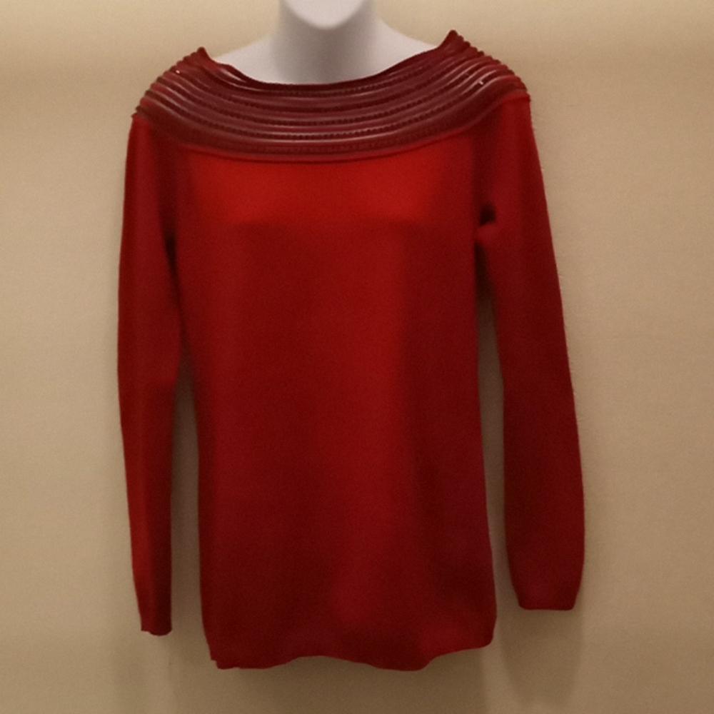 Boston Proper Beaded  Sweater - Picture 7 of 12